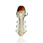 5" Hand Pipe Spoon With Spike Slime Swirls
