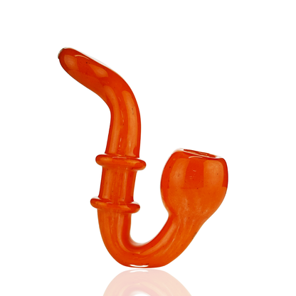 6" Sherlock Hand Pipe – Spoon Frit Glass
