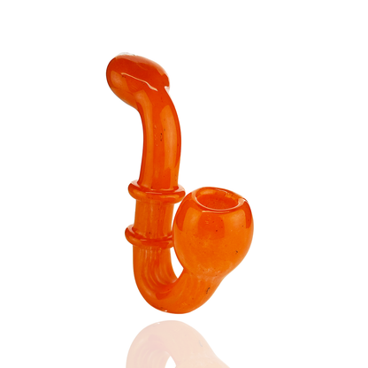 6" Sherlock Hand Pipe – Spoon Frit Glass
