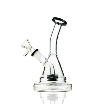 7" Water Pipe Bong with 14mm Male Bowl with Sticker Base