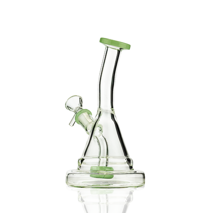 7" Water Pipe Bong with 14mm Male Bowl with Sticker Base