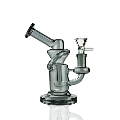 7" Recycler Water Pipe Electroplated with 14mm Male Bowl