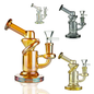 7" Recycler Water Pipe Electroplated with 14mm Male Bowl