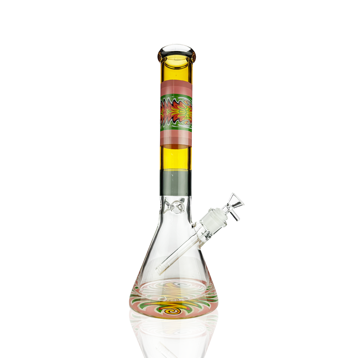 14" Beaker Heavy Thick Base Wigwag Sticker