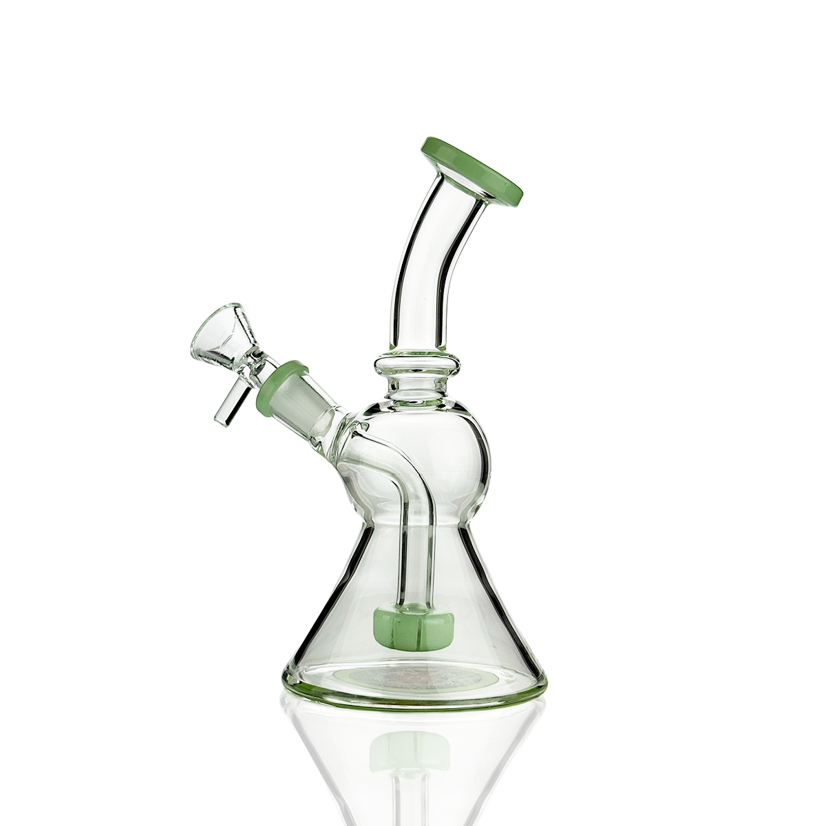 7" Water Pipe Bong with 14mm Male Bowl