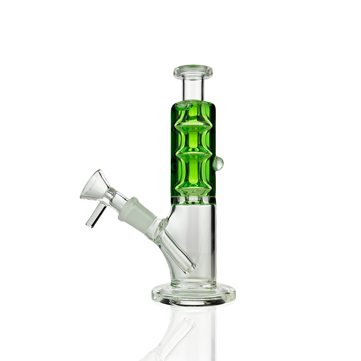 5" Glycerin Straight Shooter Water Pipe Bong with 14mm Male Bowl