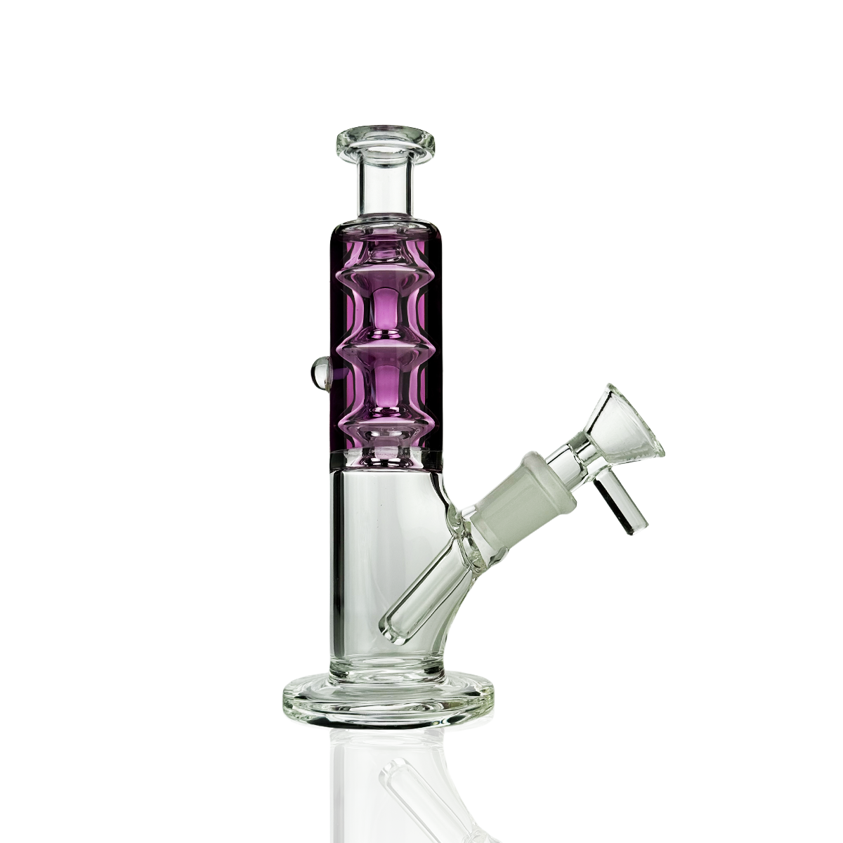 5" Glycerin Straight Shooter Water Pipe Bong with 14mm Male Bowl