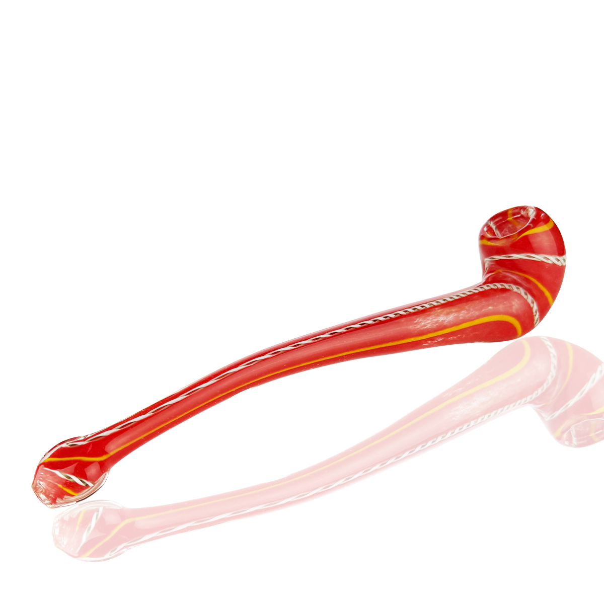 10" Frit Glass Sherlock Pipe – Wholesale Glass Hand Pipes