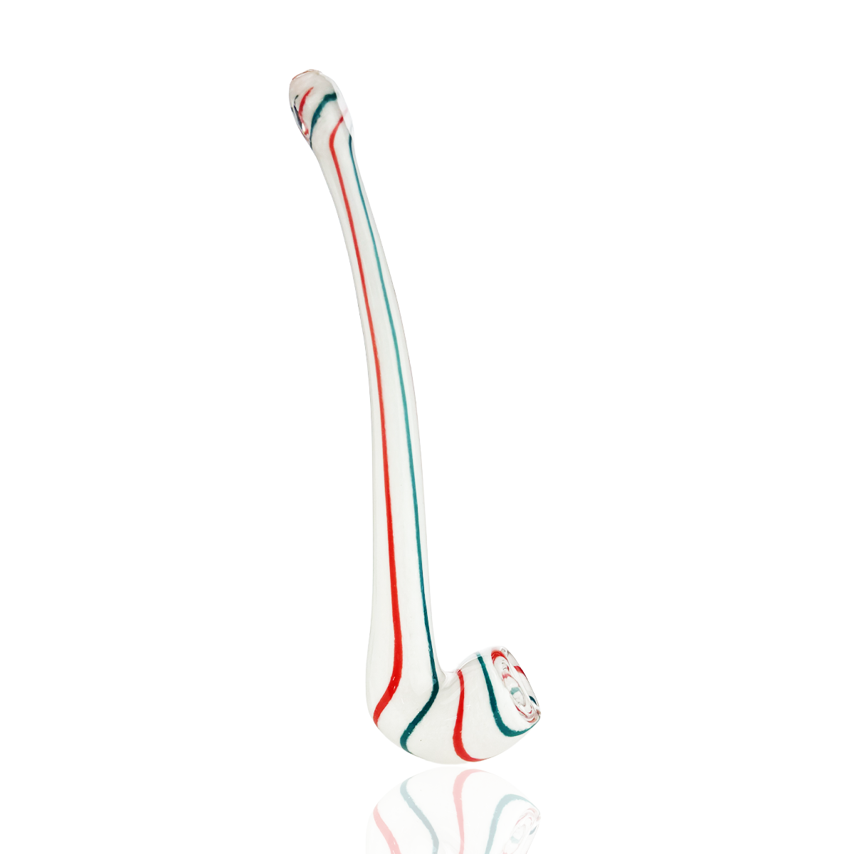 10" Frit Glass Sherlock Pipe – Wholesale Glass Hand Pipes