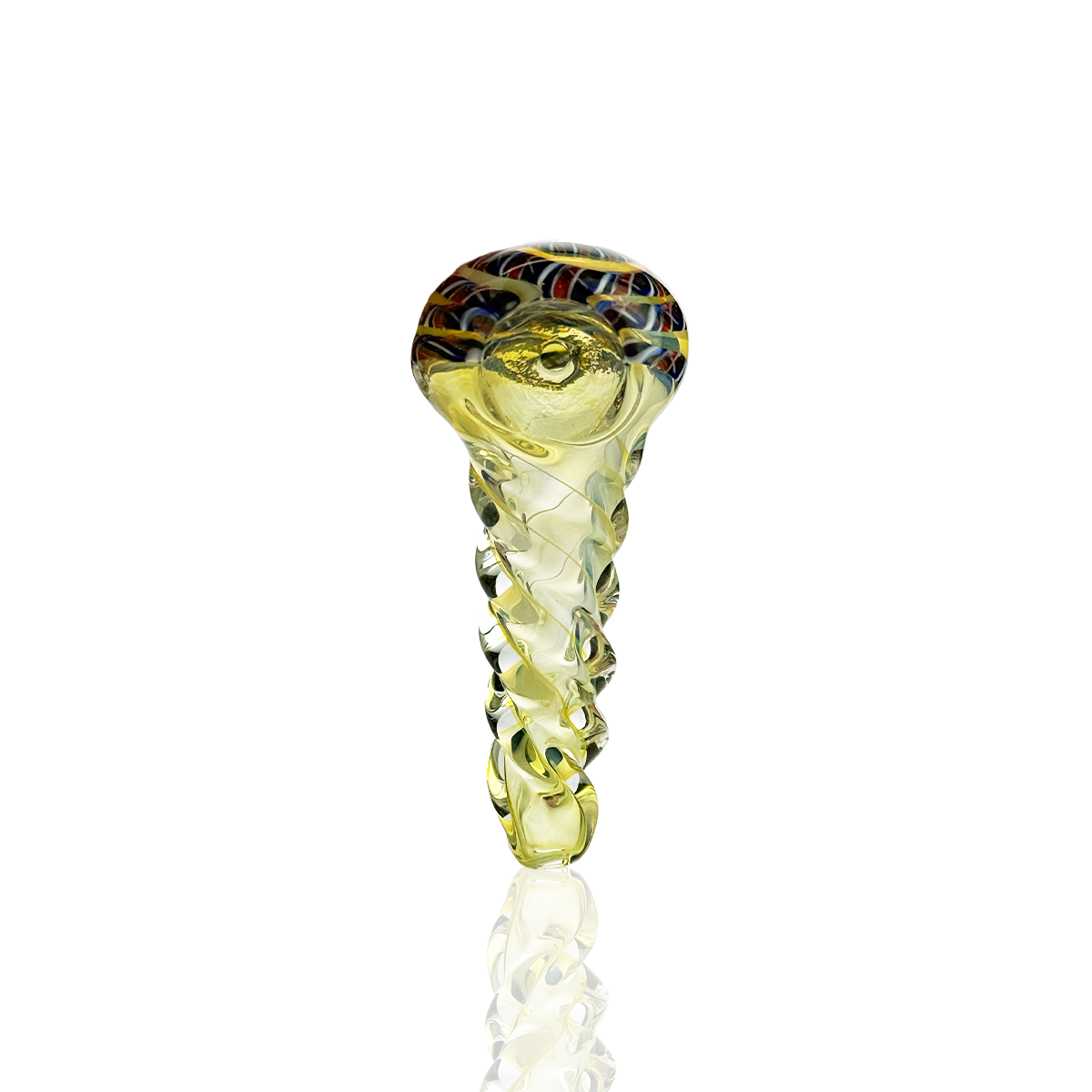 3.5" Hand Pipe Spoon Twisted Pipe
