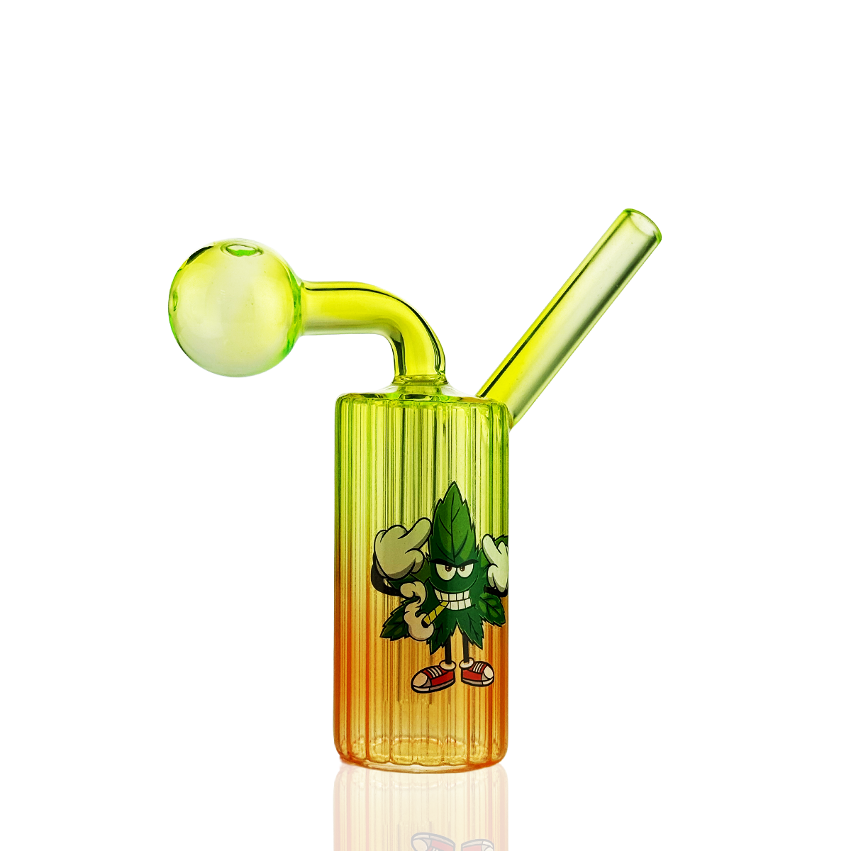 4" Oil Burner Water Pipe Cylindric Body
