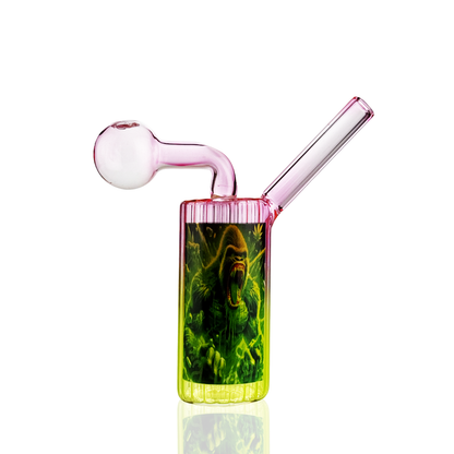 4" Oil Burner Water Pipe Cylindric Body
