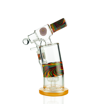 8" Tank Mouth Water Pipe Bong with 14mm Male Bowl