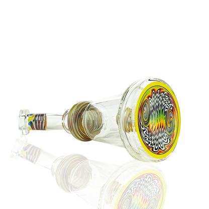 8" WigWag Water Pipe Bong with 14mm Male Bowl