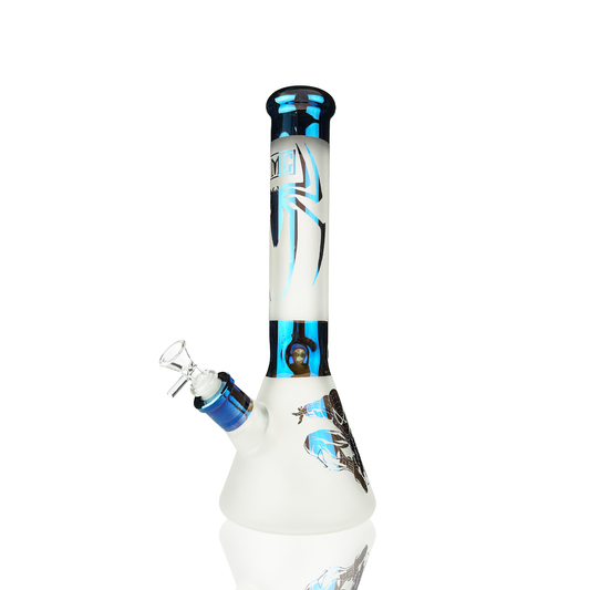 14-Inch Sanded Electroplated Glass Beaker with 14mm Male Bowl