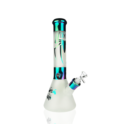 14-Inch Sanded Electroplated Glass Beaker with 14mm Male Bowl