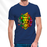 Lion T-Shirt Pack of  5 Units 1-M, 1-L, 1-XL, 1-XXL, 1-XXXL -- 60% Cotton 40% Polyester