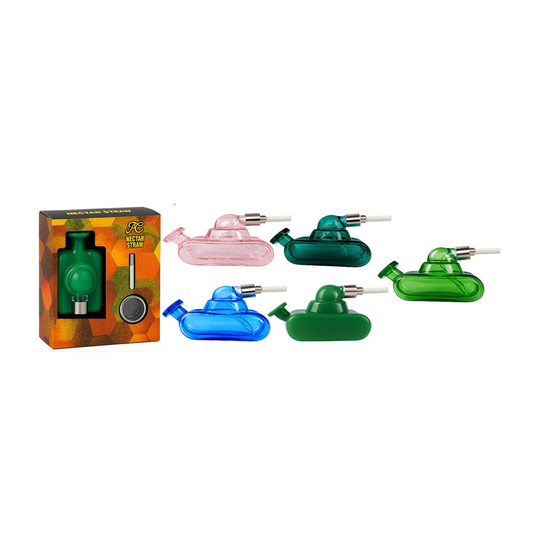 glass dab straw tank style wholesale