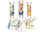 10" Moon Beaker Glow in The Dark with 14mm Male Bowl
