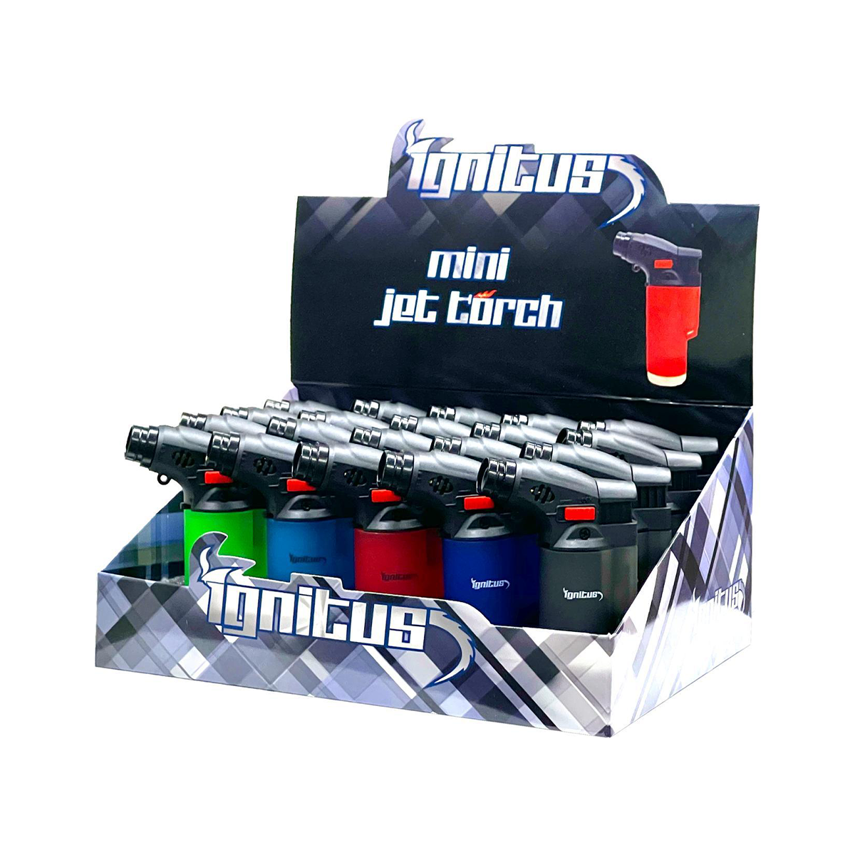 Ignitus Mini Jet Torch Transparent Colors – LA Wholesale Kings