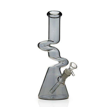 12" Zong Beaker Water Pipe Electro Pllated with 14mm Male Bowl