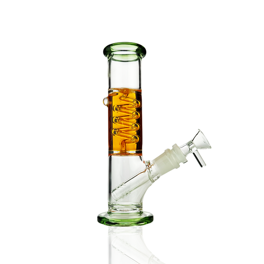 8" Glycerin Straight Shooter Water Pipe Bong with 14mm Male Bowl