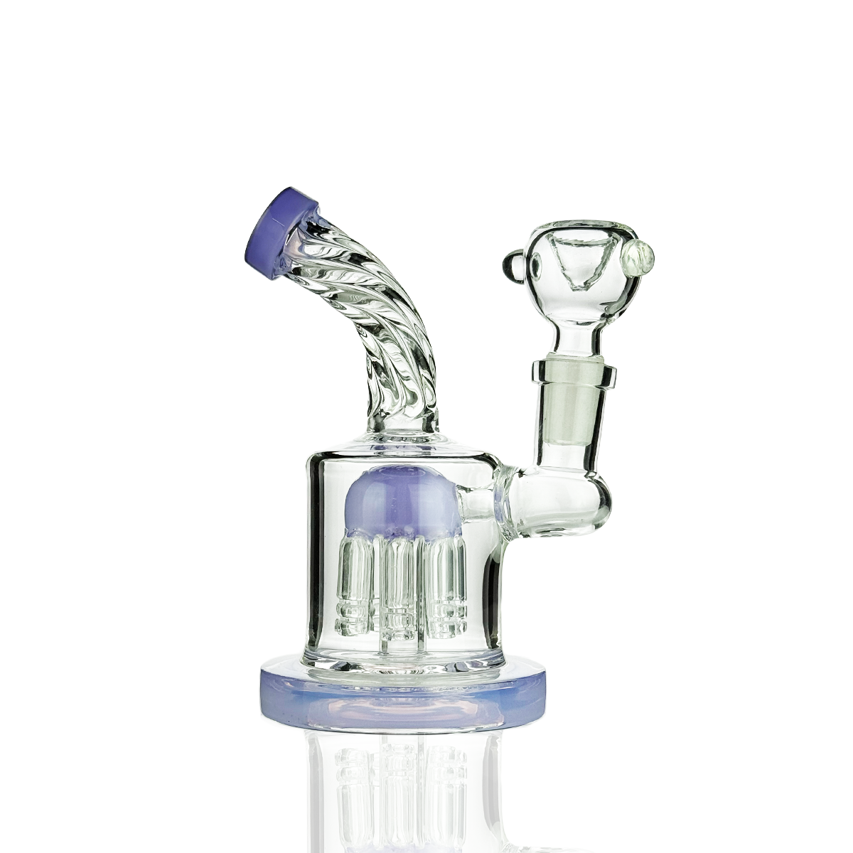 5" Slime Tree Shower Water Pipe with 14mm Male Bowl