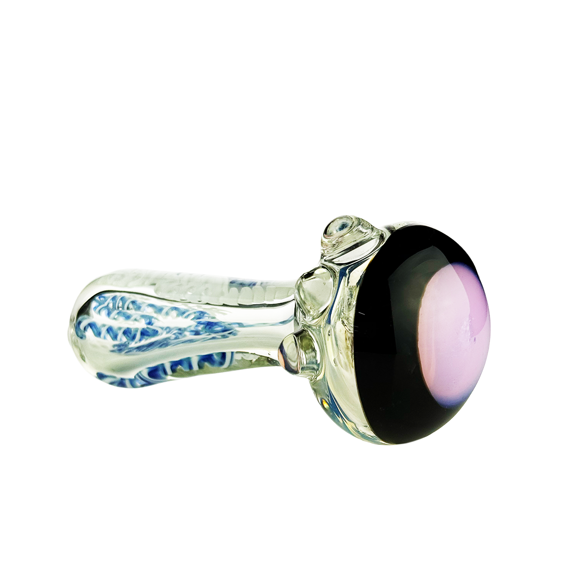 4.5" Hand Pipe Double Glass Twsiting Design
