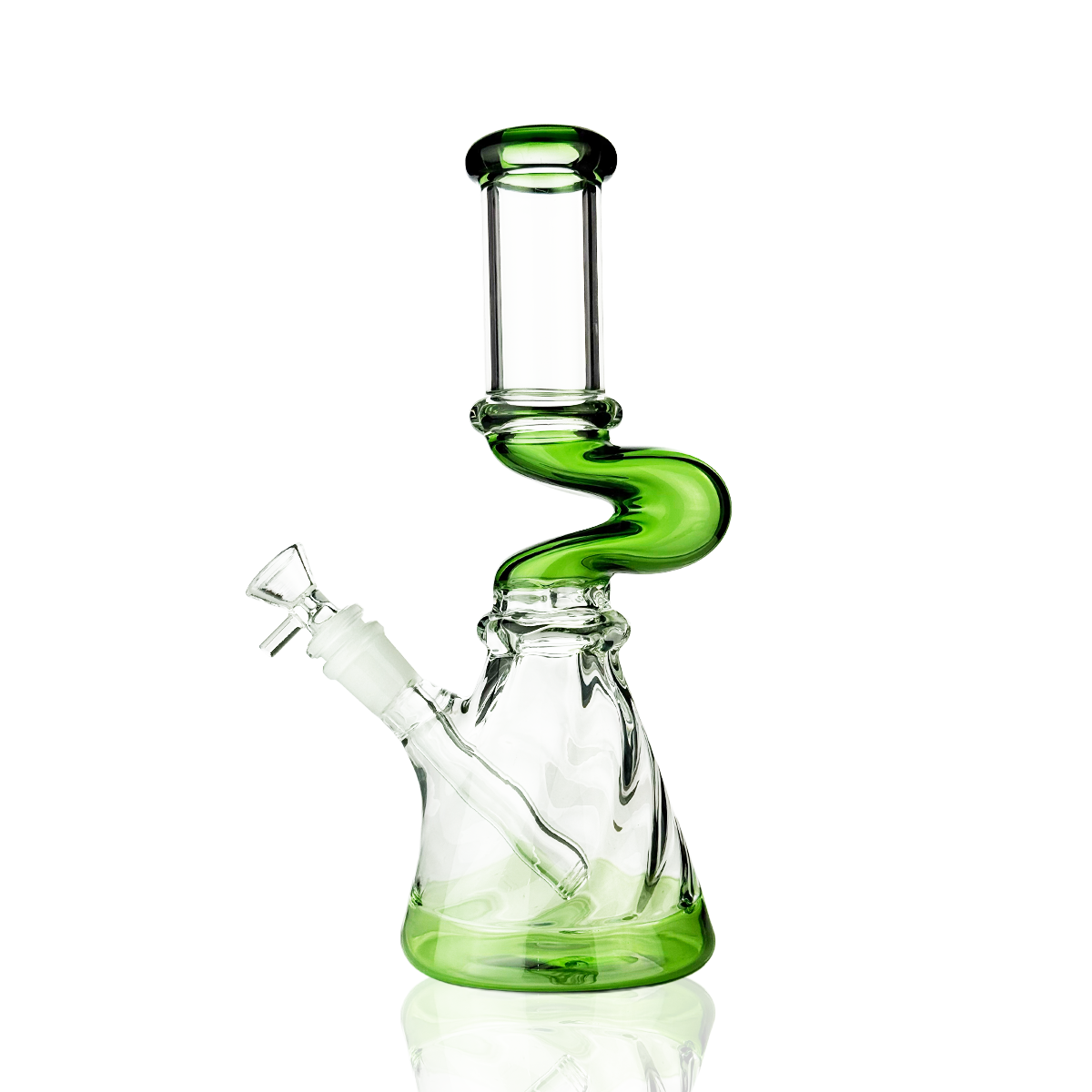 10-Inch Beaker Zong Water Pipe with 14mm Male Bowl