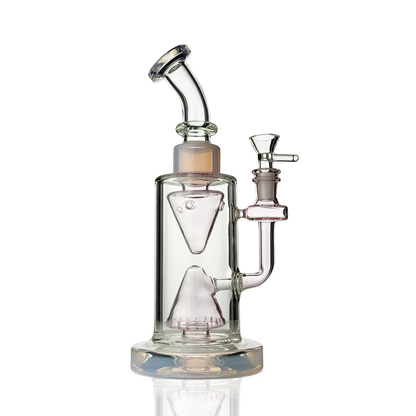 10" Pyramid Shower Water Pipe Rig with 14mm Male Bowl