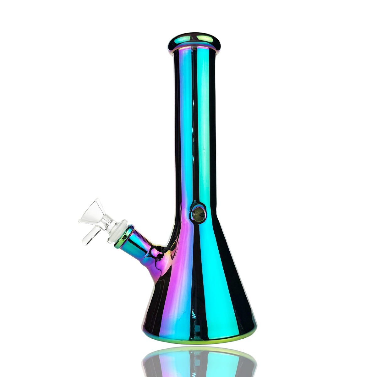 10" Electro Plated Beaker 14mm Male Bowl