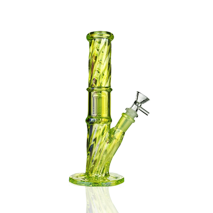 10-Inch Electro-Plated Straight Shooter Water Pipe