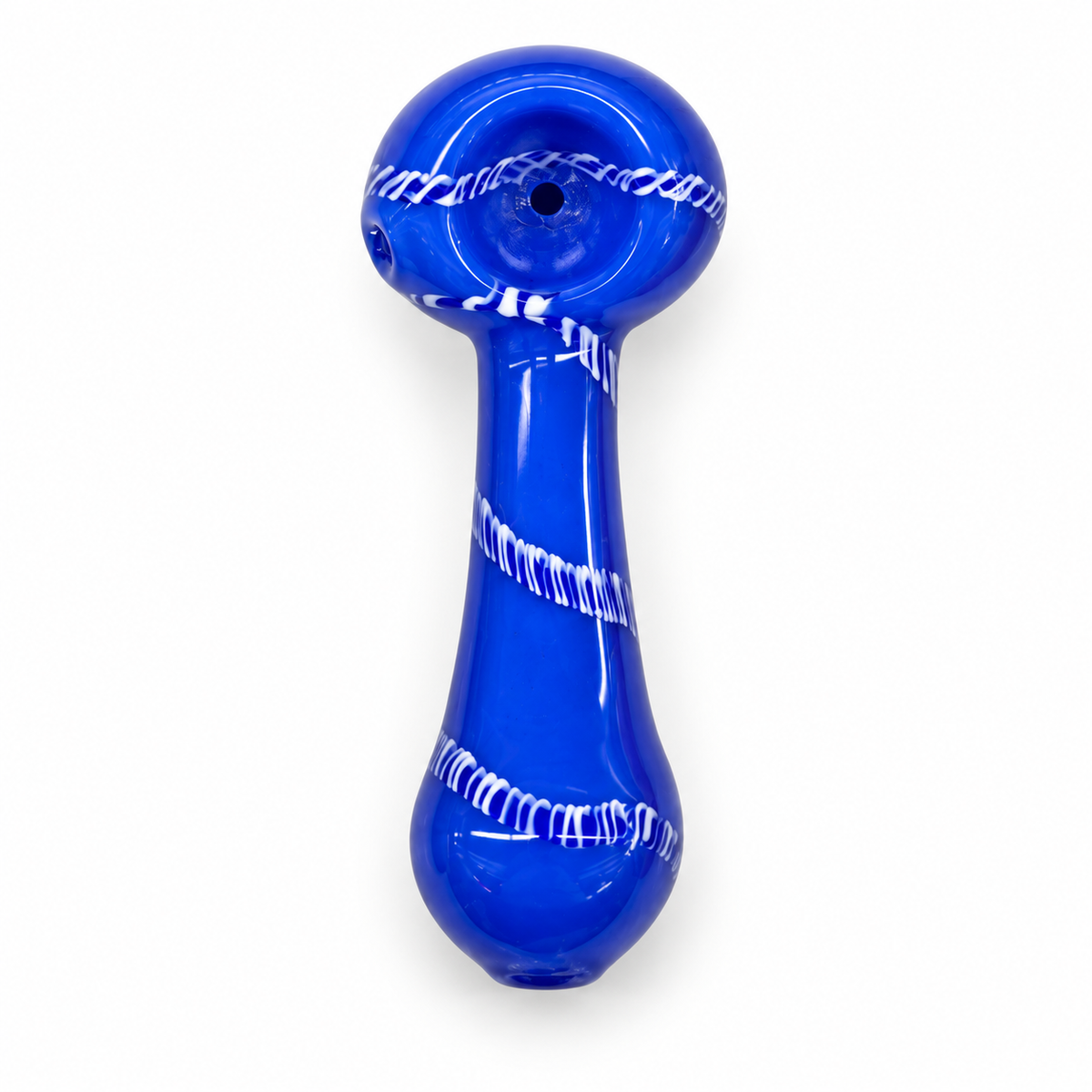 3.5-Inch Frit Glass Spoon Hand Pipe