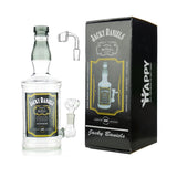 10" Smoke Jacky Liquor Bottle Jacky Water Pipe 14mm Male Bowl Included and 14mm Male Banger