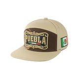 Puebla Embroidered Snapback Hat