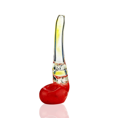 6" Sherlock Fume Glass and Color Frit