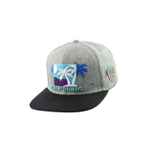 California Sunset Embroidered Snapback Hat