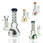 5" Twisted Neck Mini Water Pipe | 14mm Male Bowl