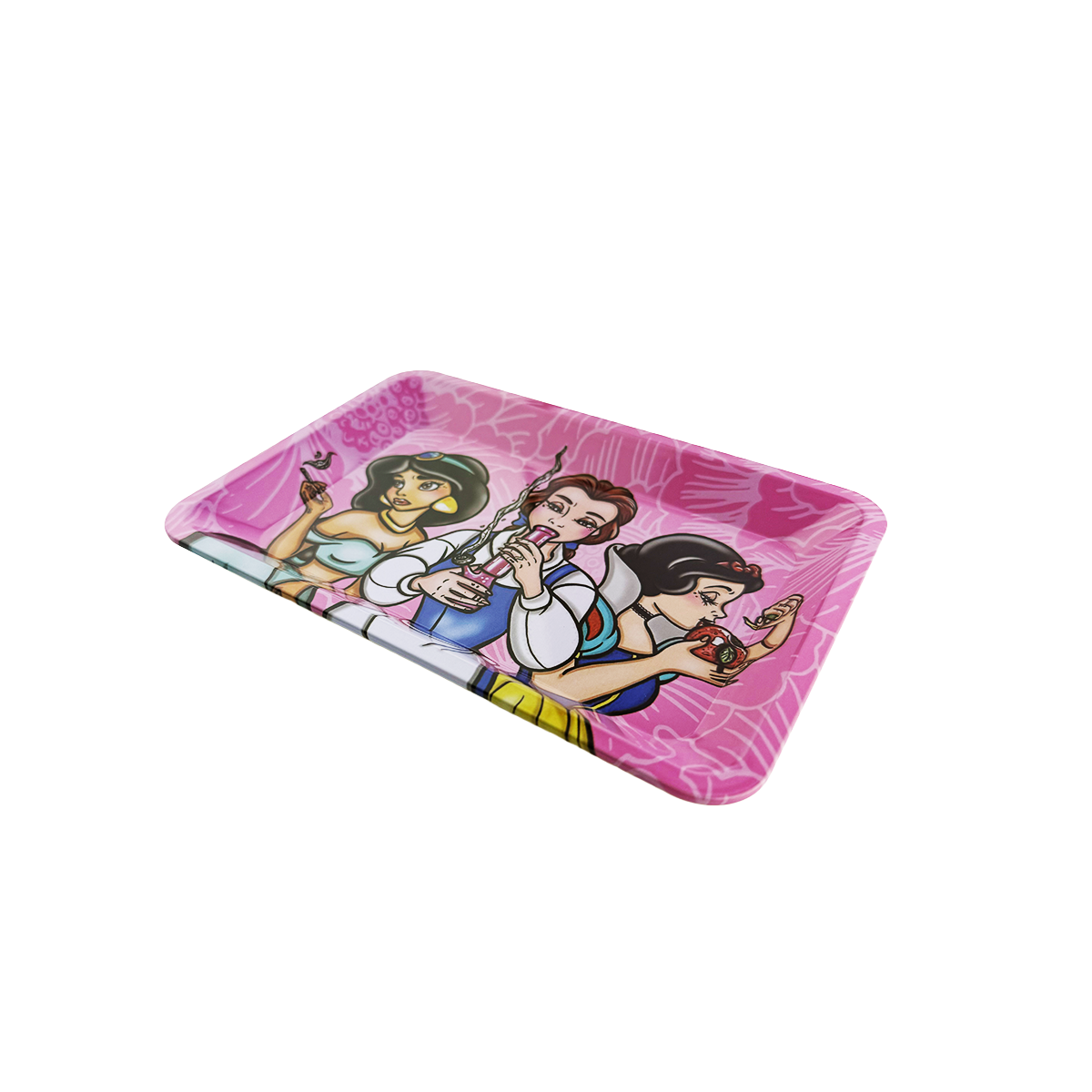 Small Rolling Tray – Princesses Design | 7in x 5in