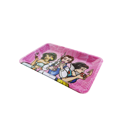 Small Rolling Tray – Princesses Design | 7in x 5in
