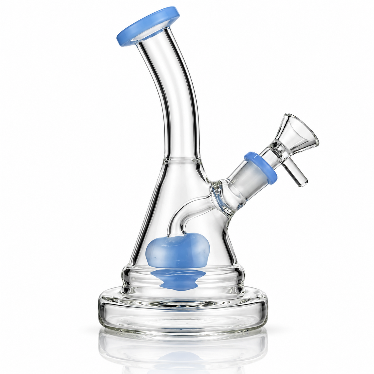 7-Inch Heart Shower Water Pipe with 14mm Male Bowl