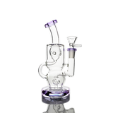 6.5" Recycler Water Pipe with 14mm Male Bowl 5mm Glass Thickness