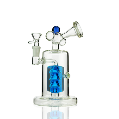 8" Glycerin Water Pipe Bong with 14mm Male Bowl