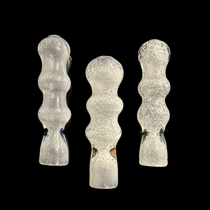 4" Chillum Glow in The Dark Glass