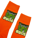 BUDS Socks Fits All, 70% Cotton, 25% Spandex, 5% Elastic