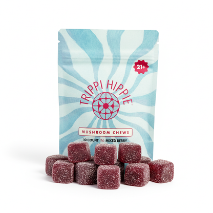 MUSHROOM CHEWS 10 CHEWS PER PACK - Mixed Berry