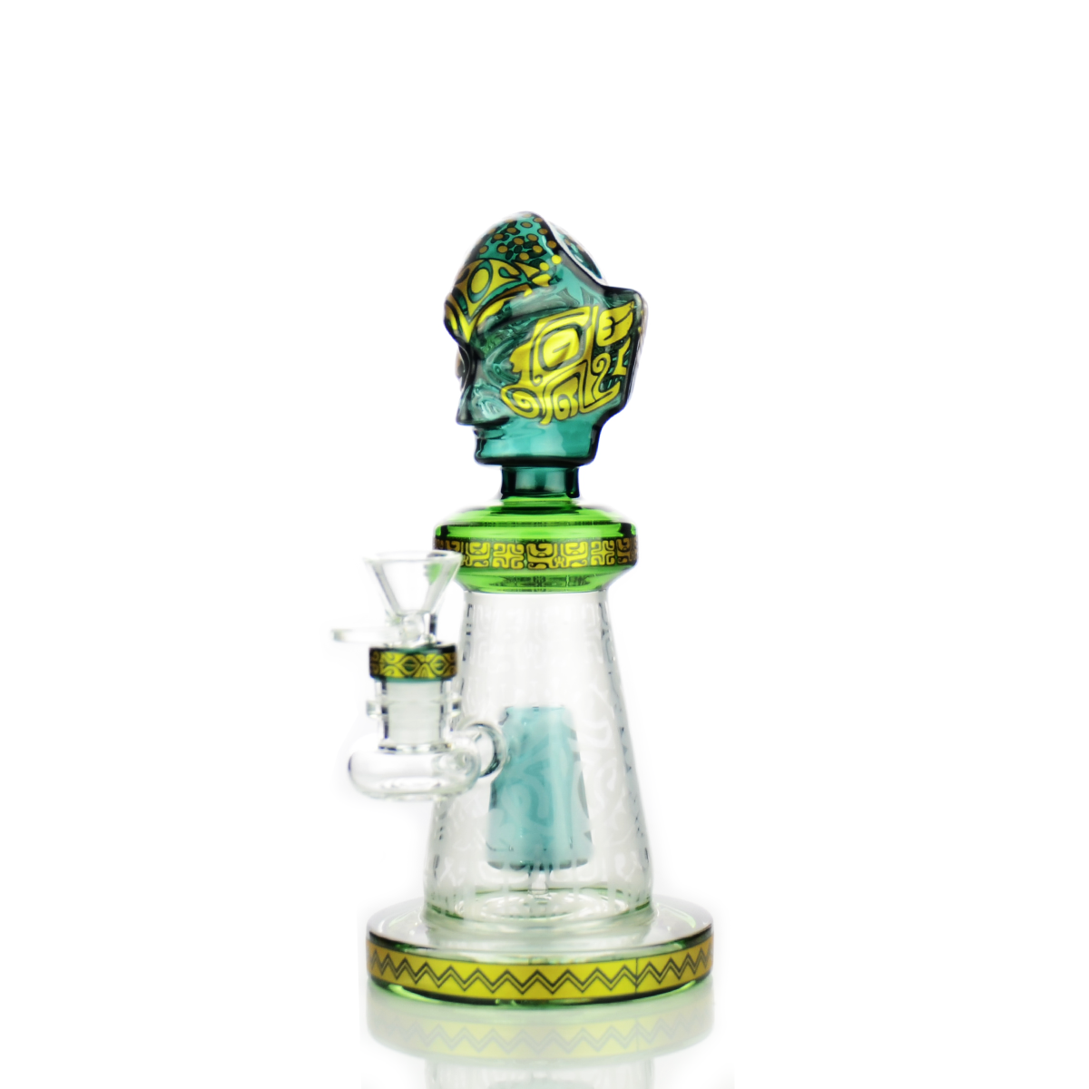 8.5" Egyptian Art Water Pipe Bong with 14mm Male Bowl