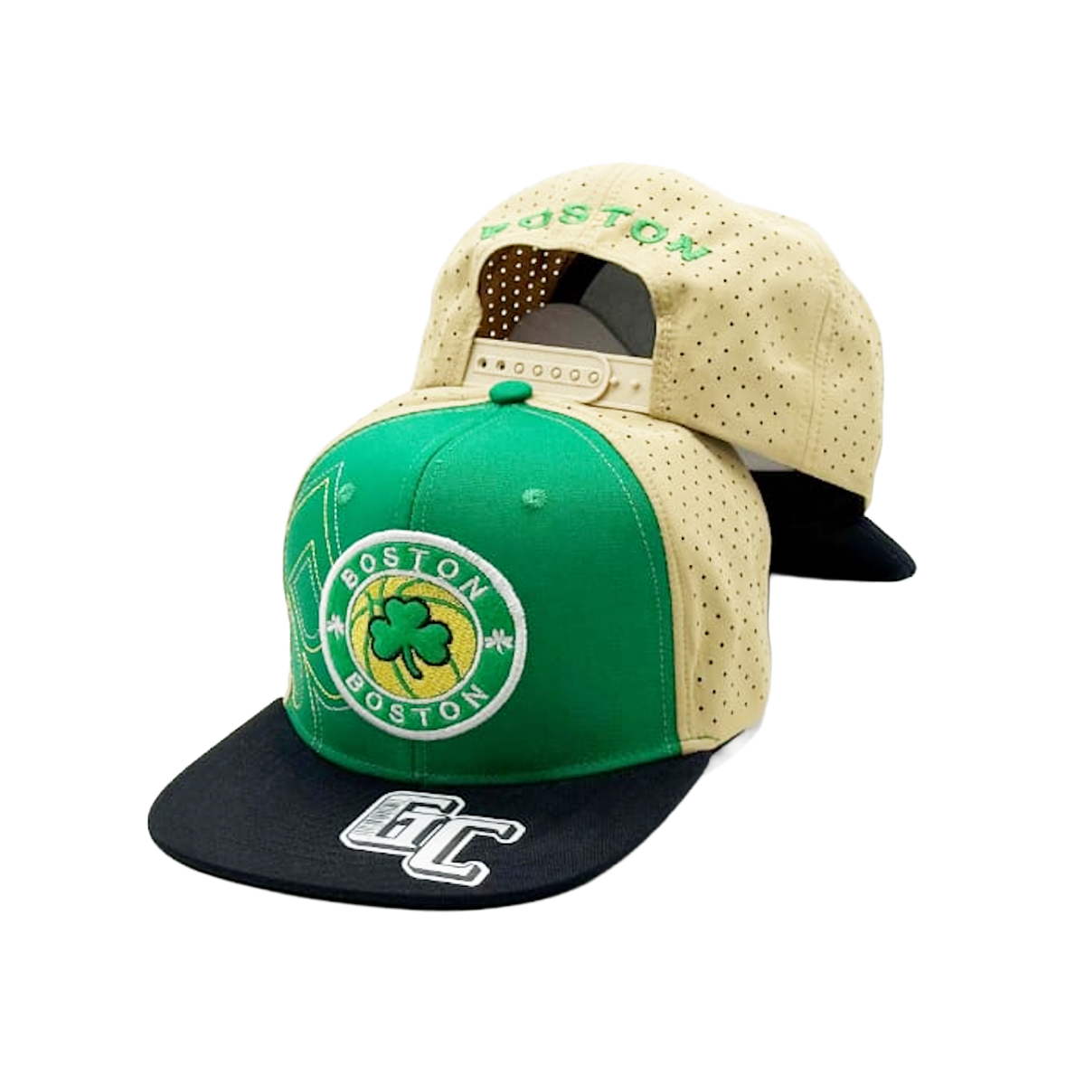 Boston Hat Green Snapback