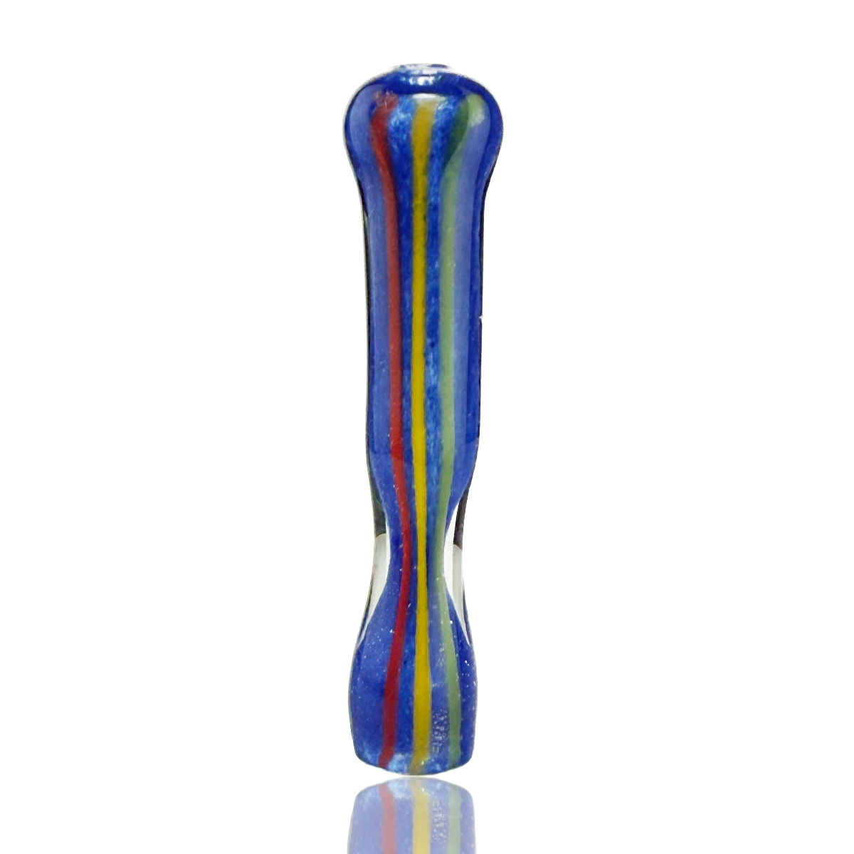 4" Chillum One Hitter Color Frit Glass