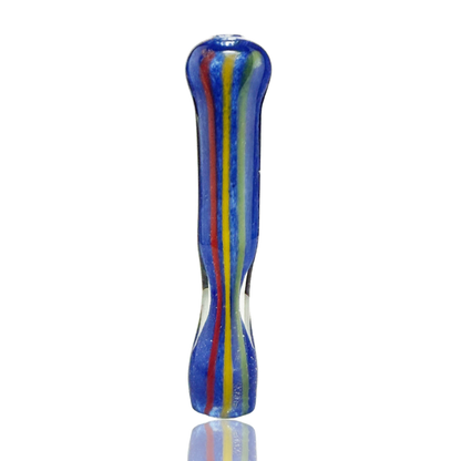 4" Chillum One Hitter Color Frit Glass
